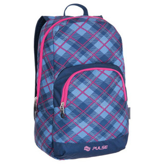 Ranac Solo Pink Plaid, 121217 