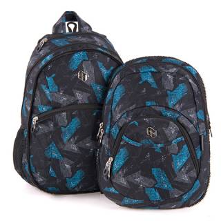 Ranac 2 u 1 Teens Blue Arow 121799 