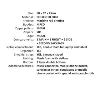 Ranac 2 u 1 Passage 