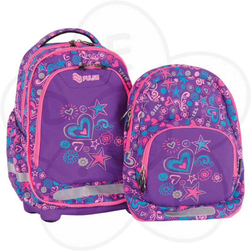 Ranac 2 u 1 Kids Violet Blossom 