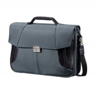 Samsonite poslovna torba BRIEFCASE 2 GUSSETS 15.6 SIVA 