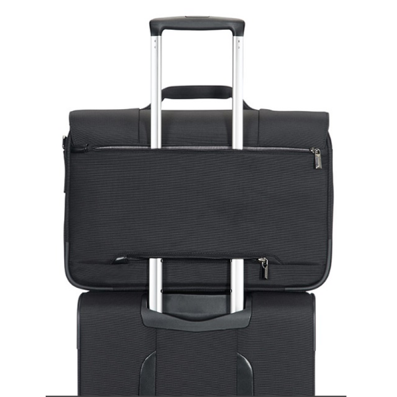 Samsonite poslovna torba BRIEFCASE 2 GUSSETS 15.6 CRNA 