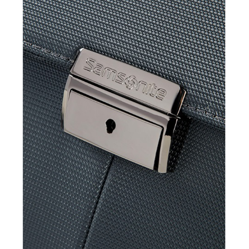 Samsonite poslovna torba BRIEFCASE 2 GUSSETS 15.6 SIVA 