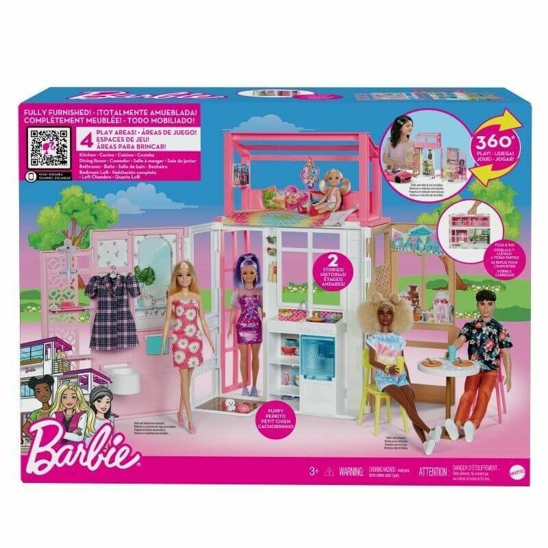 Barbie duplex kućica za lutke HCD47 