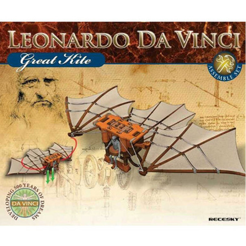 3D Leonardo Da Vinci Zmaj E281 
