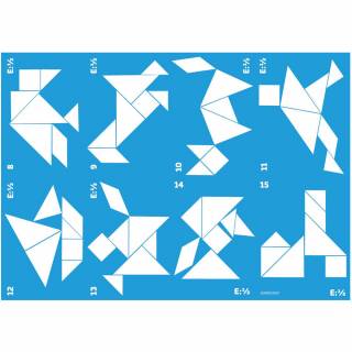 Miniland Prozirni tangram 31791 
