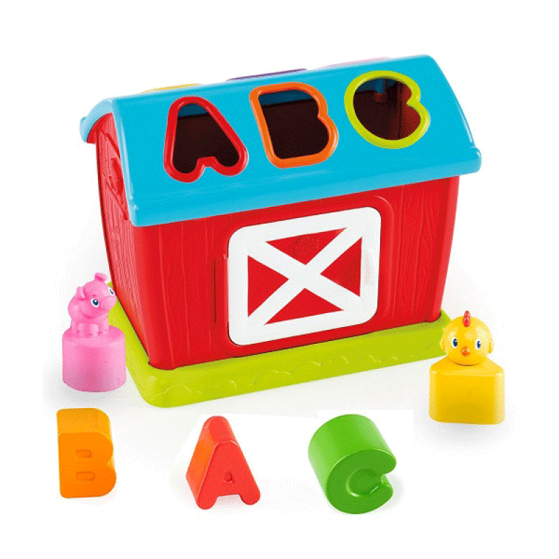 Barnyard Fun Shape Sorter Štala sa Oblicima SKU9304 