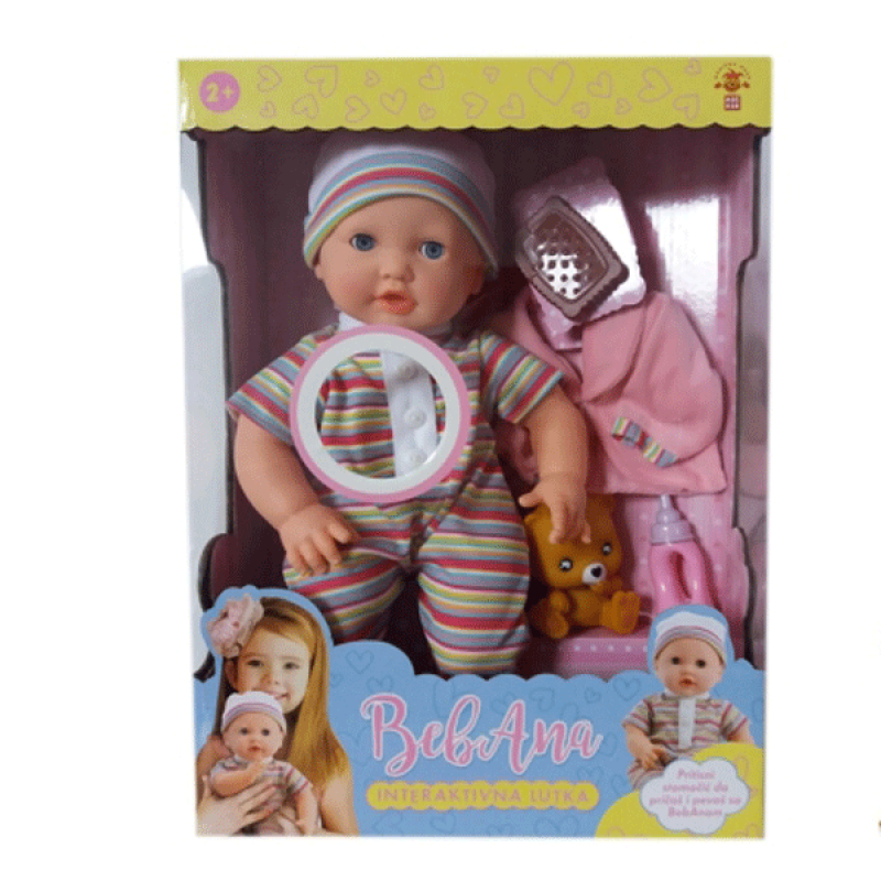 Interaktivna lutka beba BEBANA 34169 mag 