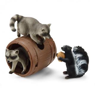 Schleich Rakuni u igri sa vevericom 42532 