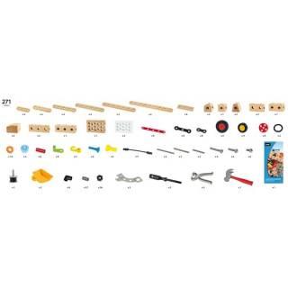 Graditeljski aktivni set 271 deo Brio BR34589 