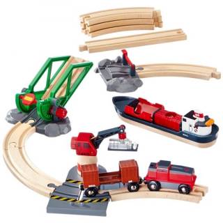 Set cargo luka - 16 delova Brio BR33061 