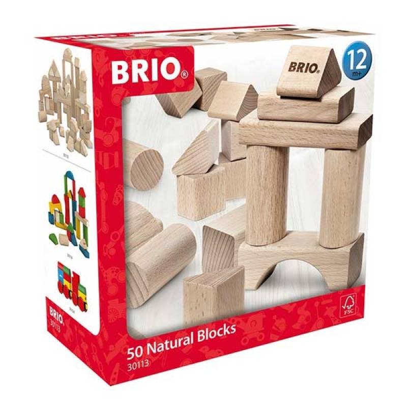 Set kocki natural 50 komada Brio BR30113 