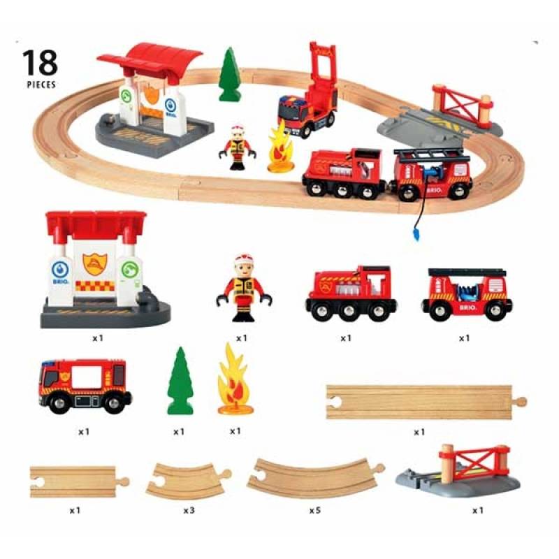 Set za vatrogasce Brio BR33815 