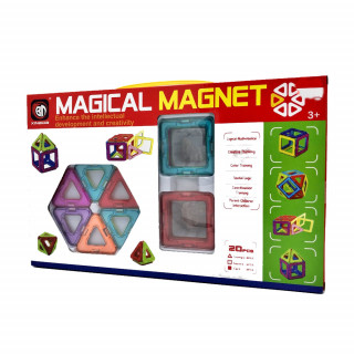 Magnetne pločice kocke za igru 108271 