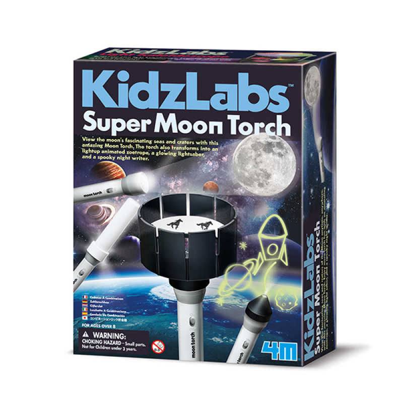 Kidz Labs- Super Moon Torch 4M32546 
