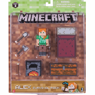 Minecraft set za igru Survival pack Steve 