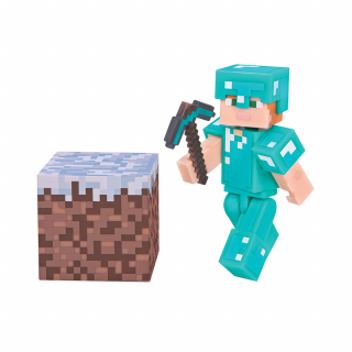 Minecraft figura Alex diamond Armor 