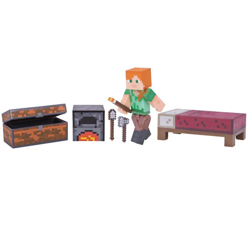 Minecraft set za igru Survival pack Steve 