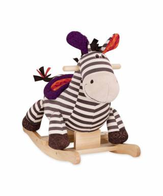 B toys plišana klackalica Zebra 312033 
