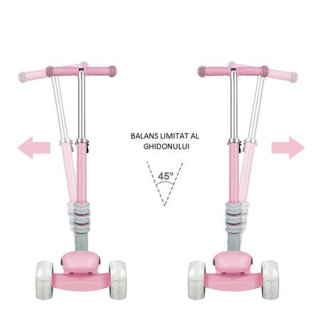 Dečji trotinet Soft model 653 - plavi