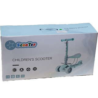 Dečji trotinet Soft model 653 - plavi