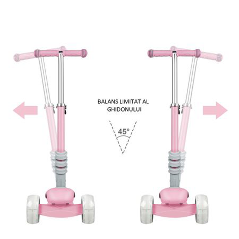 Dečji trotinet Soft model 653 - plavi