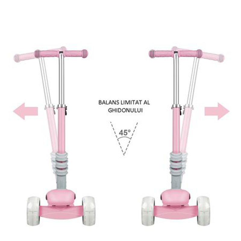 Dečji trotinet Soft model 653 - plavi 