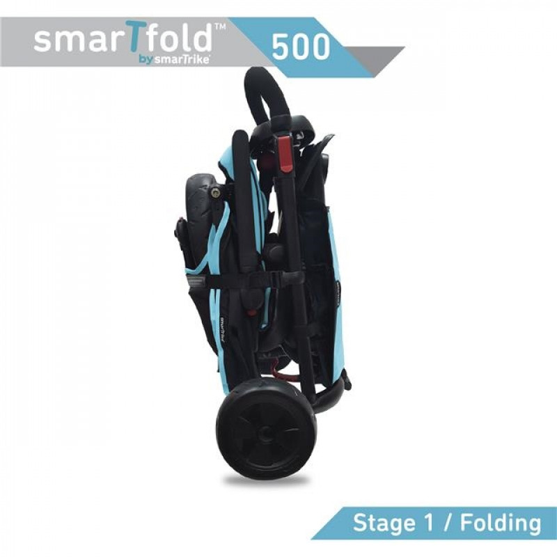 Tricikl Folding 500 Plavi 5050800 