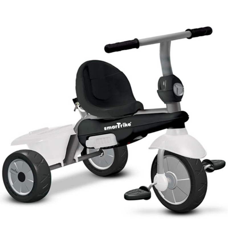 Tricikl Smart Trike Vanilla 4u1 Crno/Beli 6652400 