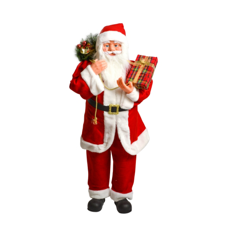 Deda Mraz Deco Santa, crveni, 110 cm 