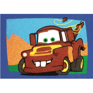 Munja MCQueen i Mater set za slikanje peskom 2 u 1 