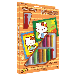 Hello Kitty set za slikanje peskom 2 u 1 