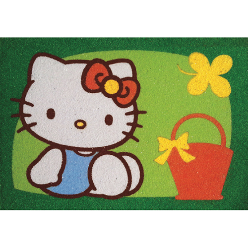 Hello Kitty set za slikanje peskom 2 u 1 