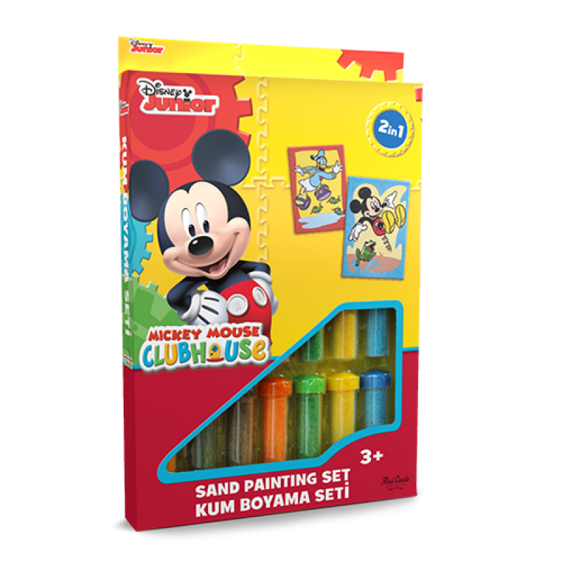 Mickey Mouse set za slikanje peskom 2 u 1 