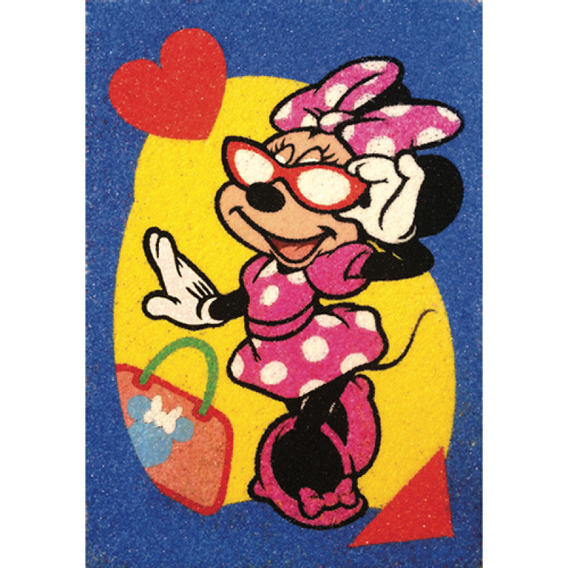 Minnie set za slikanje peskom 2 u 1 