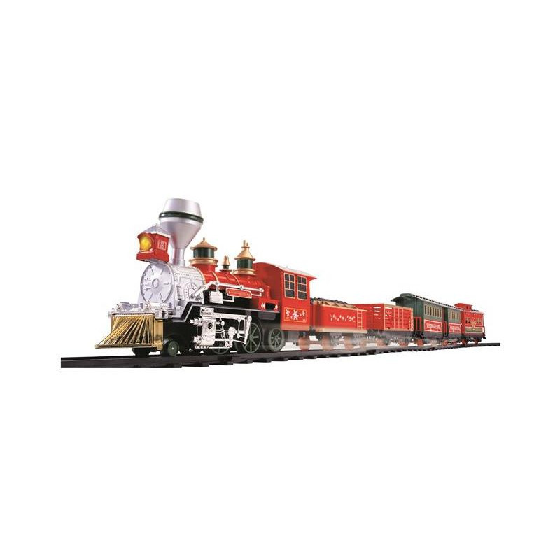 Voz na baterije Holiday Express sa crvenom lokomotivom, 0126563 