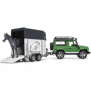 Džip land rover sa prikolicom za konje 025922 