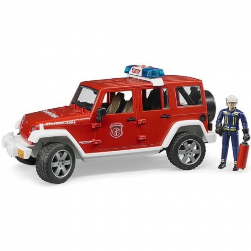 Jeep Wrangler vatrogasni sa figurom 025281 