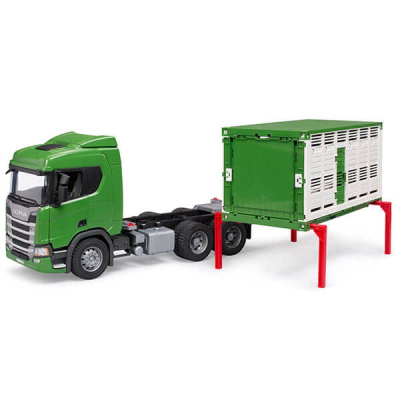 Kamion Bruder Scania za prevoz krava 035488 