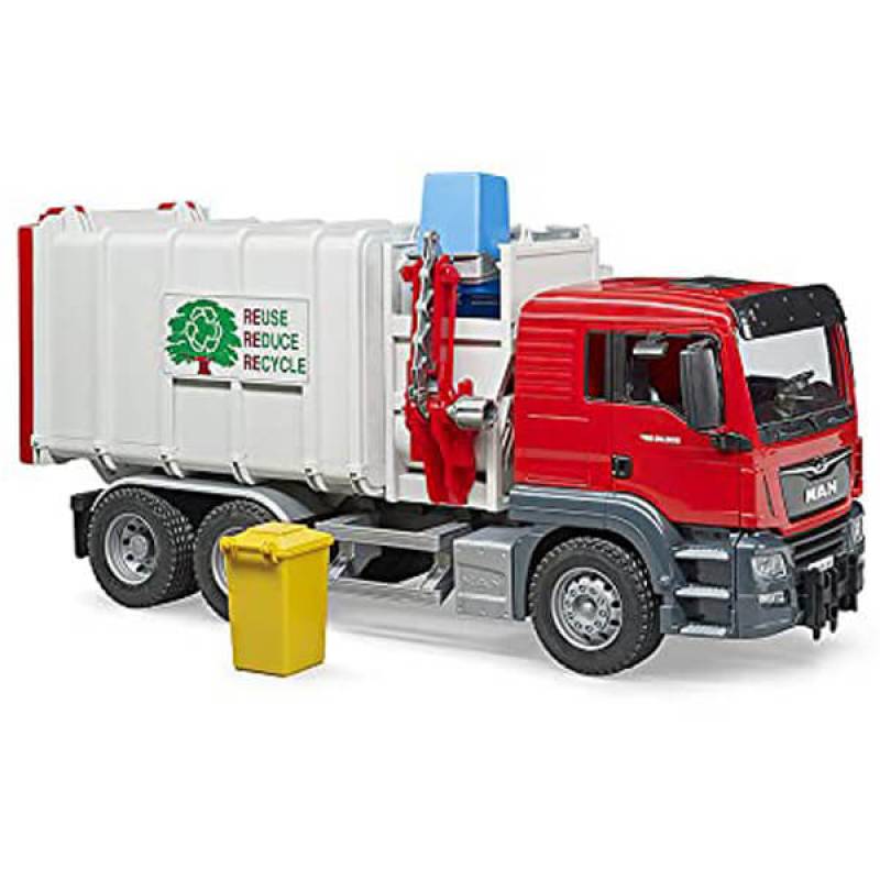 Kamion đubretarac Man TGS bočni utovar Bruder 037611 