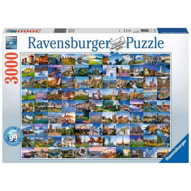 Ravensburger puzzle 99 najlepših mesta na svetu RA17080 