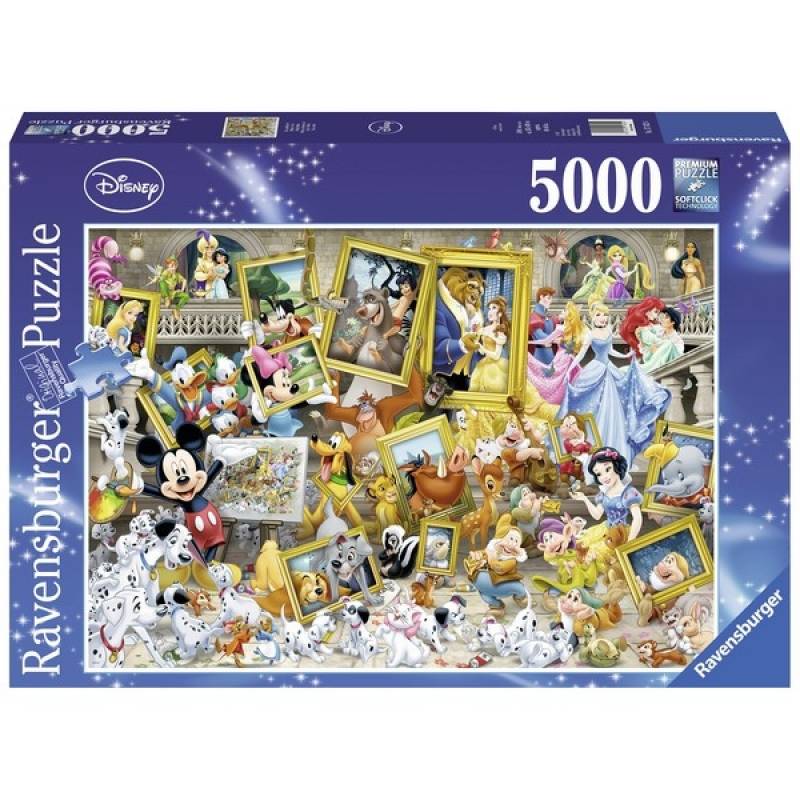 Ravensburger puzzle Razni Diznijevi junaci 5000 