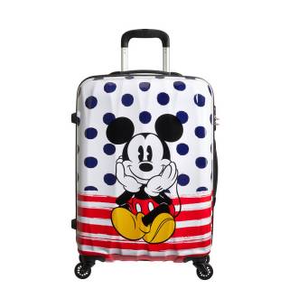 American Tourister kofer Mickey Blue Dots 19C*71007 