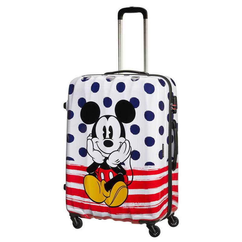 American Tourister kofer Mickey Blue Dots 19C*71008 