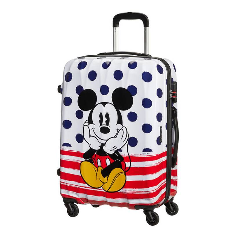 American Tourister kofer Mickey Blue Dots 19C*71007 