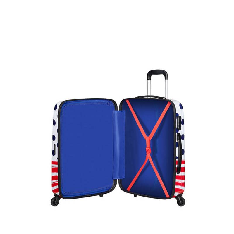 American Tourister kofer Mickey Blue Dots 19C*71007 