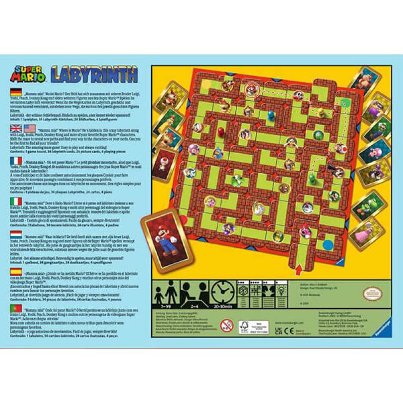 Društvena igra Lavirint Super Mario RA26063 