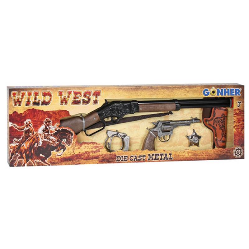 Divlji zapad set oružja  sa puškom 24606 