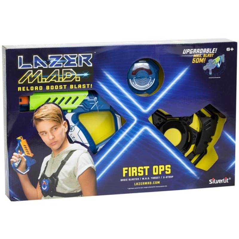 Lazer MAD First Ops Set Electronic Laser Weapon 868446 