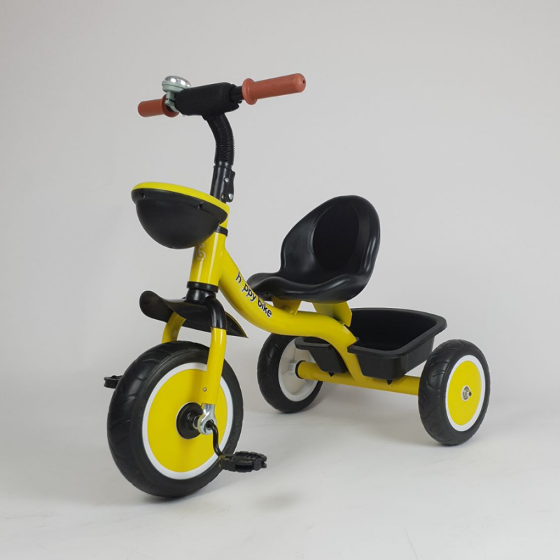Tricikl HappyBike Denis model 427 žuti 